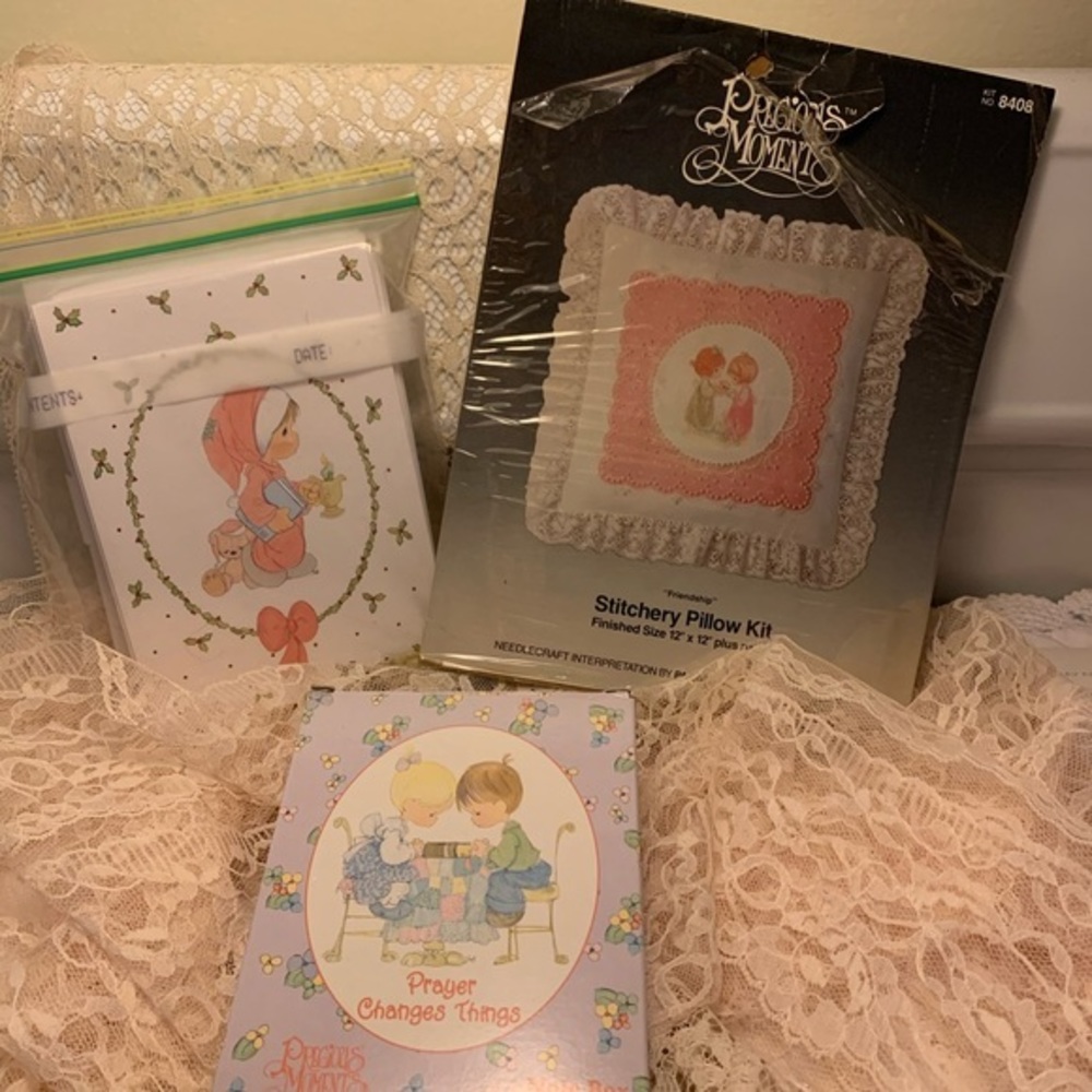 Vintage Precious Moments Lot New But Opened